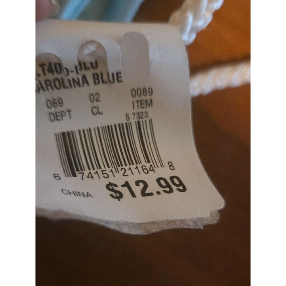 Reebok Light Blue Drawstring Backpack - Picture 3 of 6
